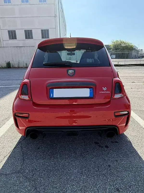 Usata Abarth 595 Competizione 179 CV (131 kW) 2016 Rosso Utilitaria