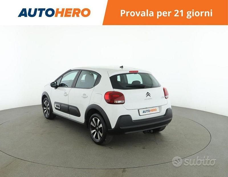 Usata Citroën C3 Feel 100 CV (73 kW) 2021 Bianco Utilitaria