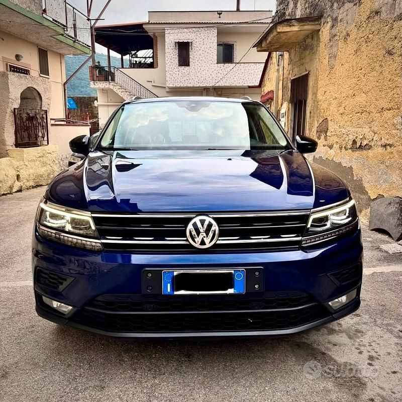 Usata VW Tiguan Comfortline 116 CV (85 kW) 2019 Blu SUV