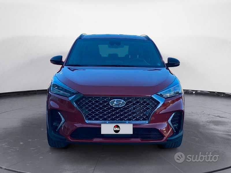 Usata Hyundai Tucson N Line 136 CV (100 kW) 2020 Rosso SUV