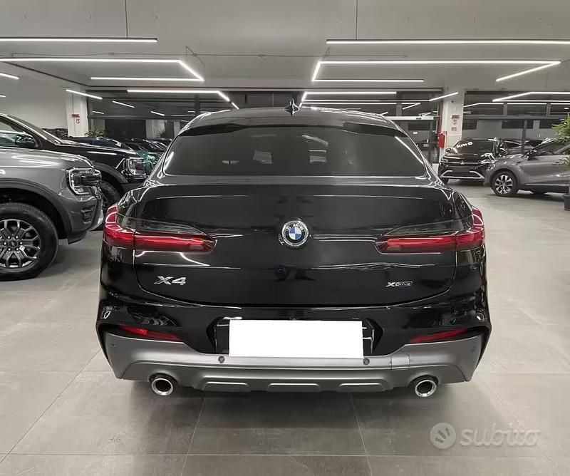 Usata BMW X4 xLine 190 CV (139 kW) 2020 Nero SUV