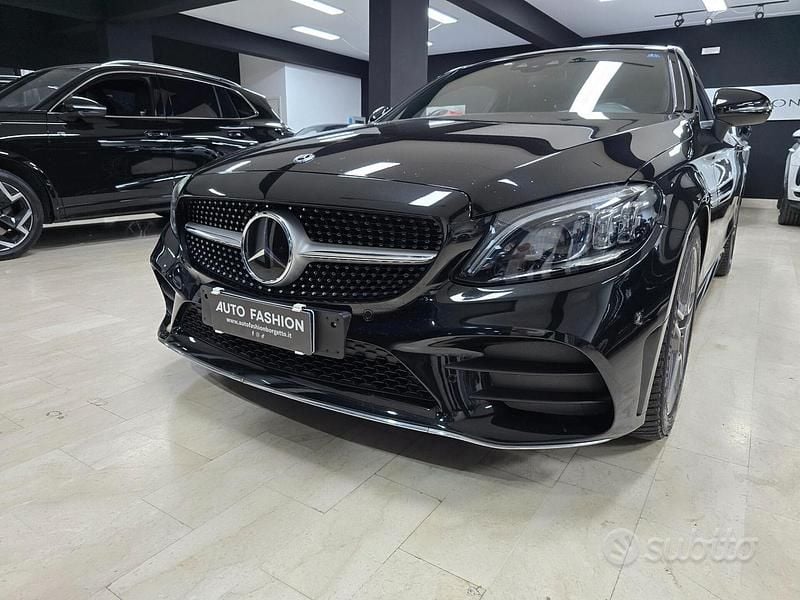 Usata Mercedes C220 Premium 194 CV (142 kW) 2020 Nero Coupé
