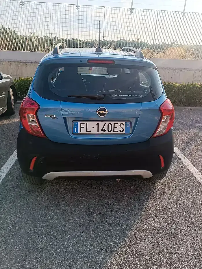Usata Opel Karl 75 CV (55 kW) 2017 Bluazzurro Utilitaria