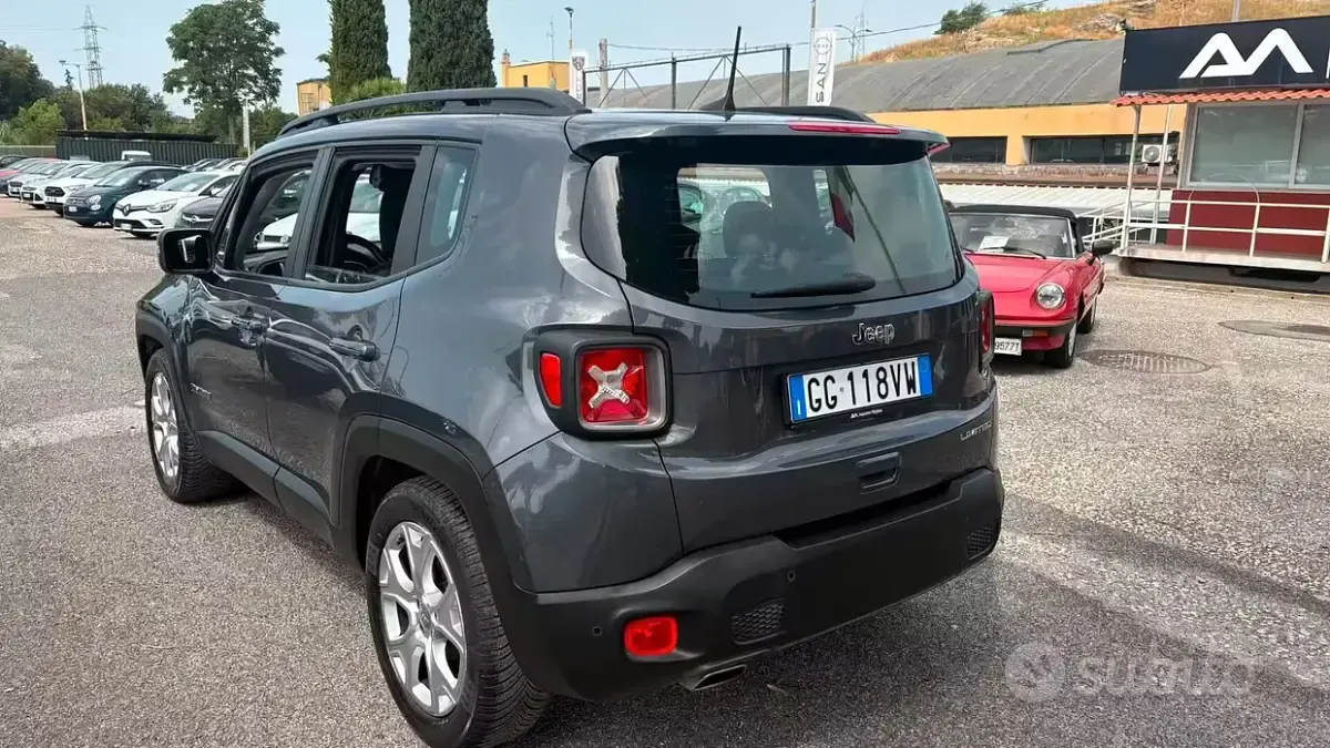 Usata Jeep Renegade Limited 130 CV (95 kW) 2021 Grigio SUV