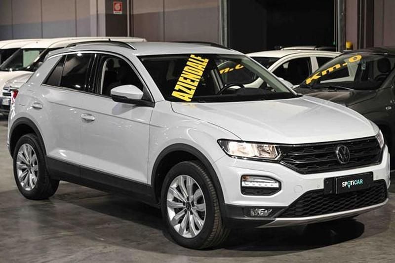 Usata VW T-Roc Advance 150 CV (110 kW) 2021 Bianco pastello SUV