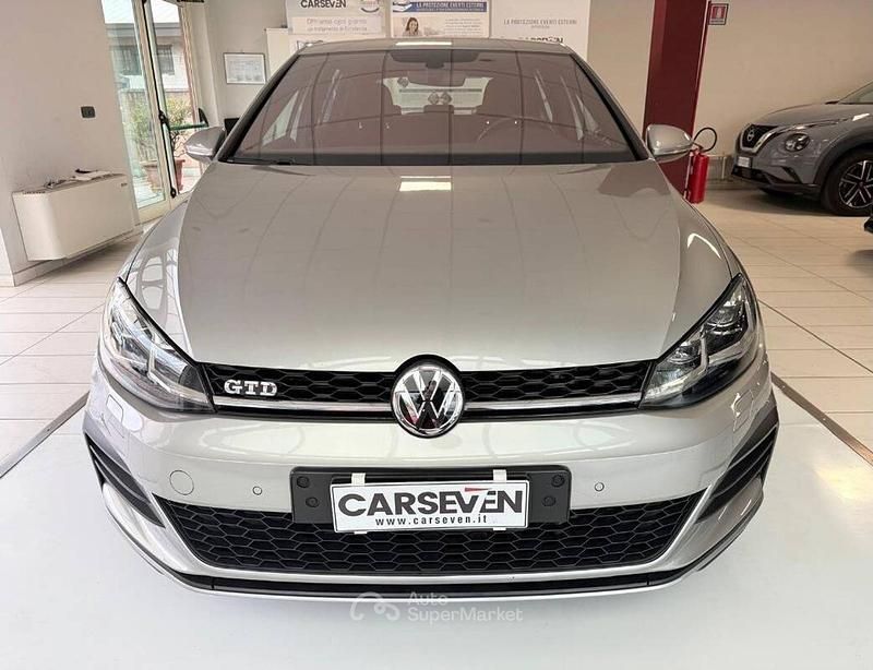 Używany VW Golf VII GTD 184 KM (135 kW) 2017 Srebrny Sedan/Limuzyna