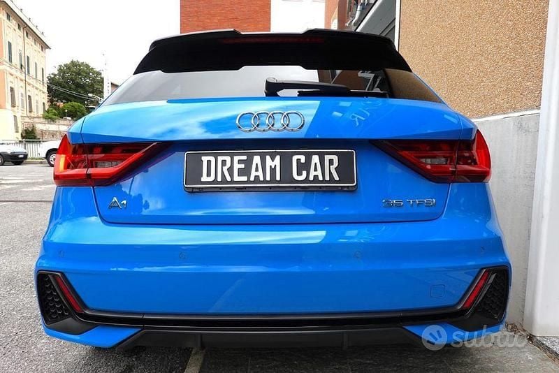 Usata Audi A1 S-Line 150 CV (110 kW) 2021 Blu SUV