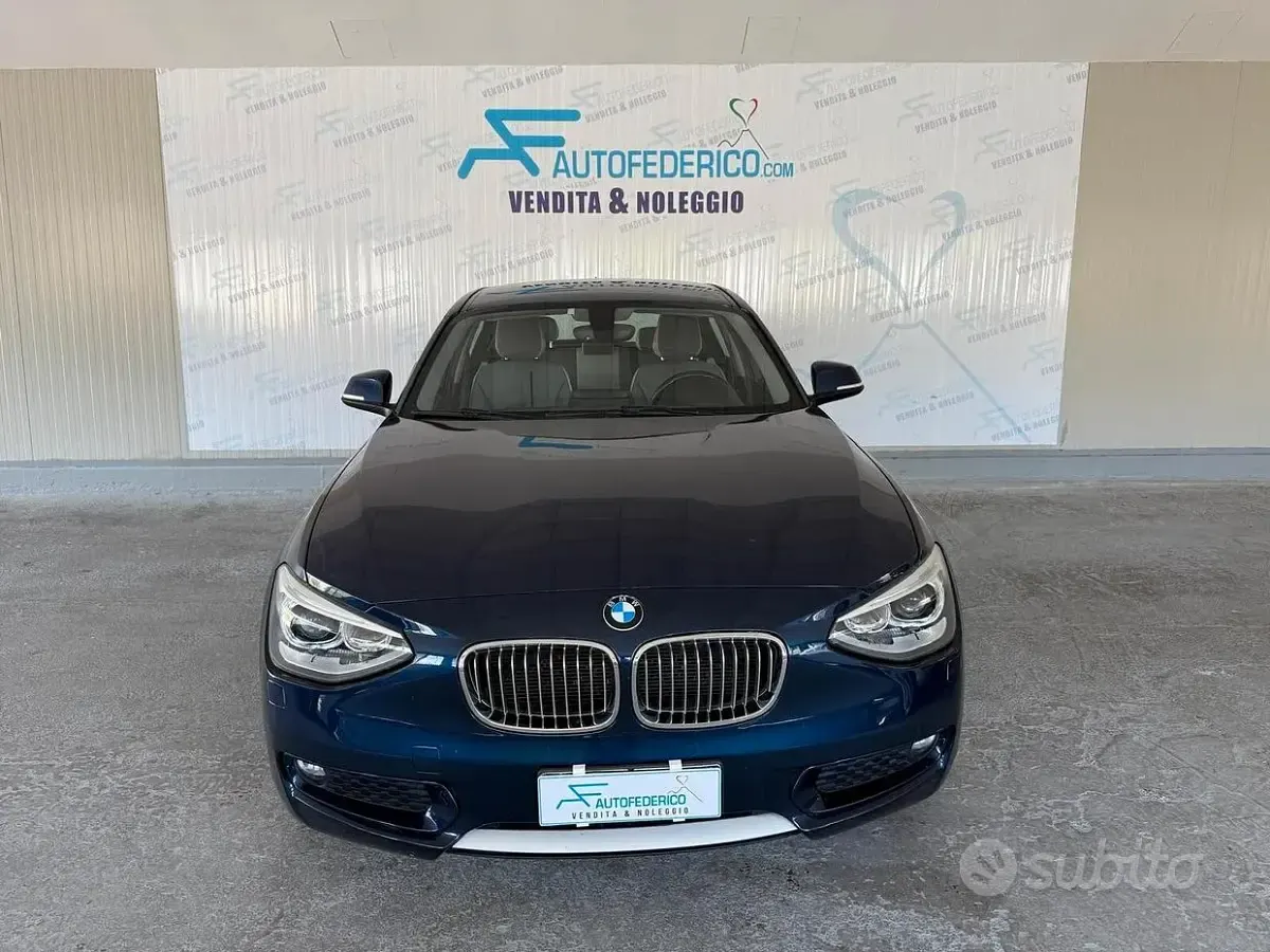 Usado BMW 116 116 HP (85 kW) 2014 Azul Citadino