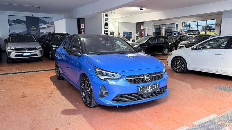 Usata Opel Corsa GS Line 131 CV (96 kW) 2020 Blu/azzurro Utilitaria