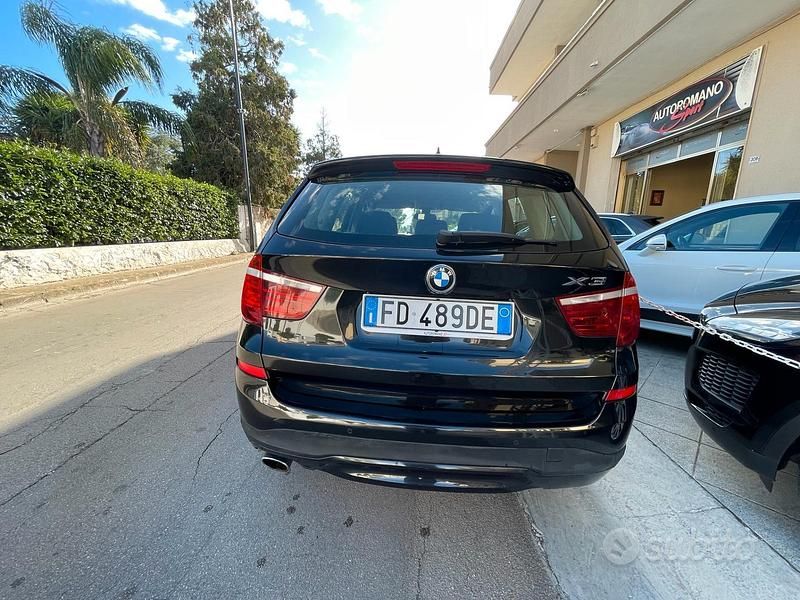 Usata BMW X3 190 CV (139 kW) 2016 Nero SUV