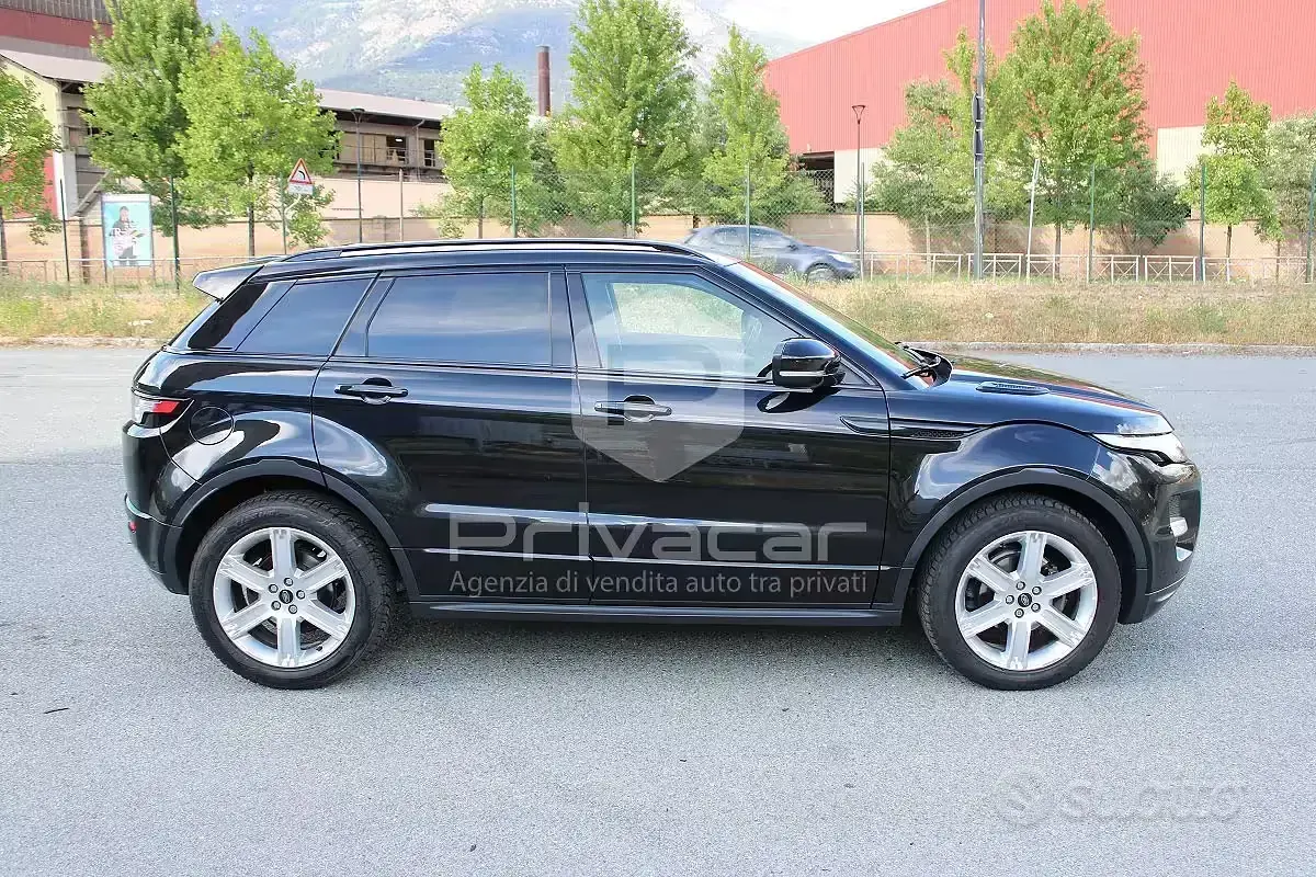 Usata Land Rover Range Rover evoque Dynamic 190 CV (139 kW) 2013 Nero SUV