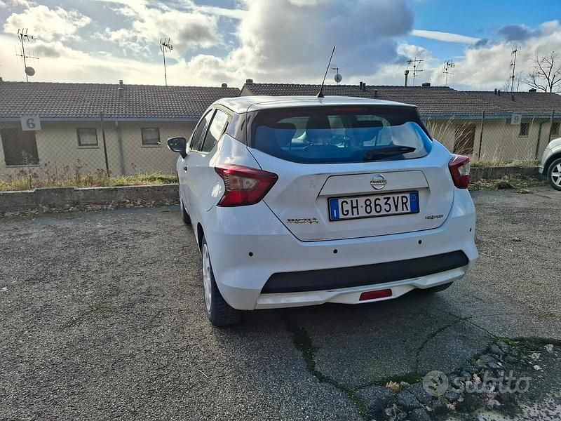 Usata Nissan Micra 71 CV (52 kW) 2019 Bianco Utilitaria