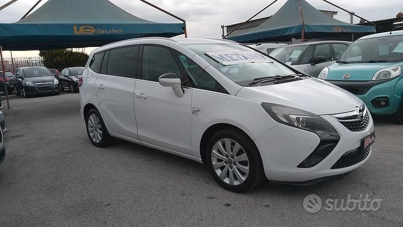 Usata Opel Zafira 149 CV (109 kW) 2014 Bianco Monovolume