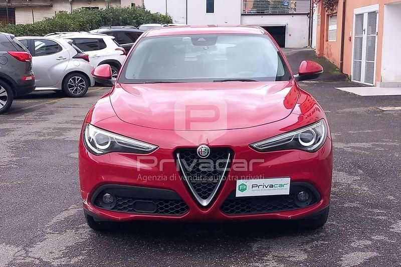 Usata Alfa Romeo Stelvio Super 160 CV (117 kW) 2020 Rosso SUV