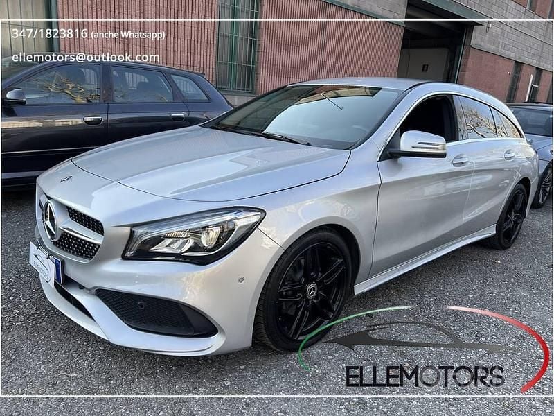 Usata Mercedes CLA200 Shooting Brake Premium 136 CV (100 kW) 2018 Argento Station wagon
