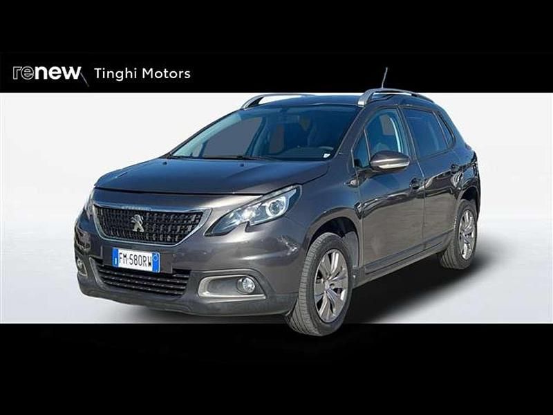 Grigio chiaro Usata 2018 Peugeot 2008 Active SUV | 9900 € (Ottimo prezzo) - Immagine 1/4