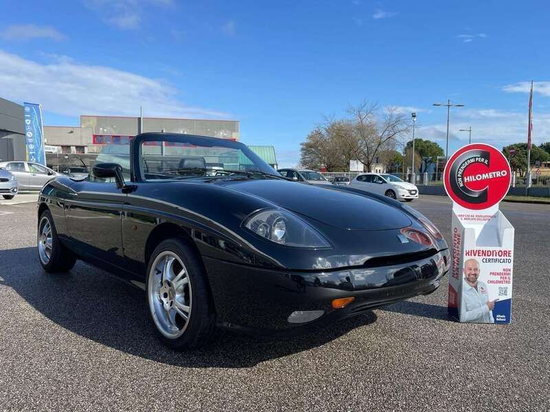 Usata Fiat Barchetta 131 CV (96 kW) 1998 Nero Cabrio
