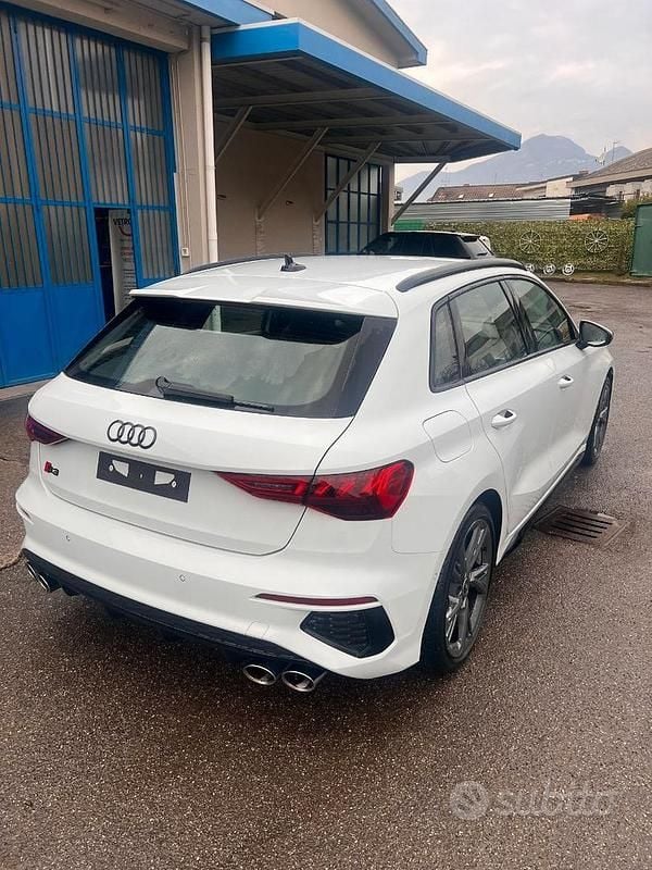 Usata Audi S3 Comfort 310 CV (228 kW) 2022 Bianco Berlina