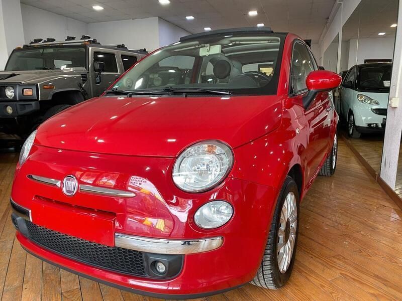 Rosso Usata 2010 Fiat 500C Lounge Cabrio | 5890 € (Buon prezzo) - Immagine 1/4