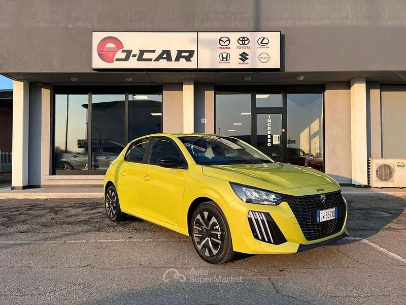 Nuova Peugeot 208 Style 101 CV (74 kW) 2025 Giallo lime Utilitaria