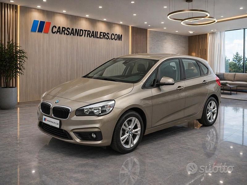 Usata BMW 220 Active Tourer Advantage 192 CV (141 kW) 2018 Giallo Monovolume