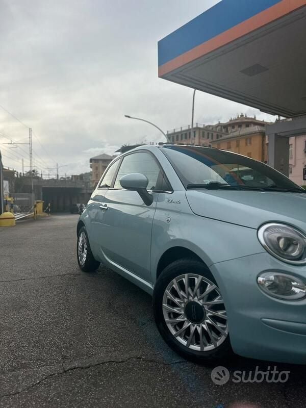 Usata Fiat 500 Dolcevita 69 CV (50 kW) 2022 Blu/azzurro Utilitaria