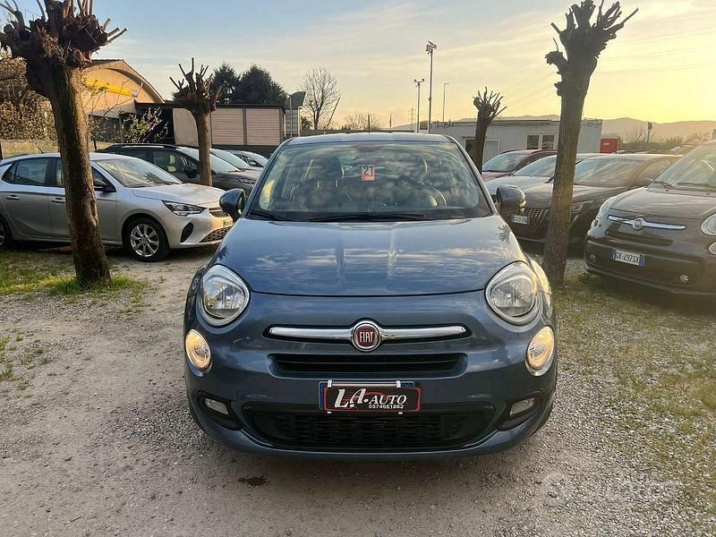 Usata Fiat 500X Lounge 95 CV (69 kW) 2018 Blu SUV