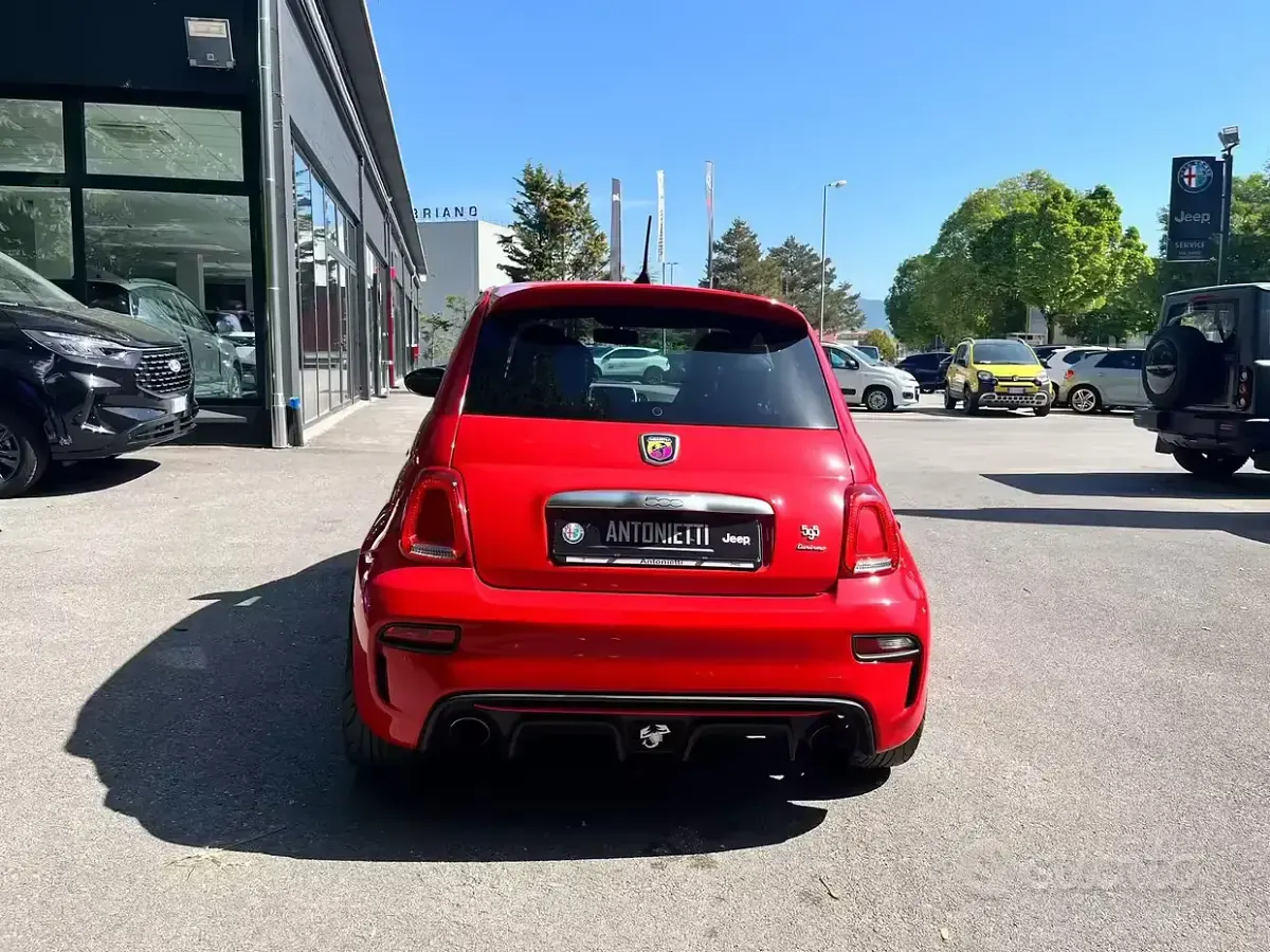 Usata Abarth 500 Turismo 2017 Rosso Utilitaria