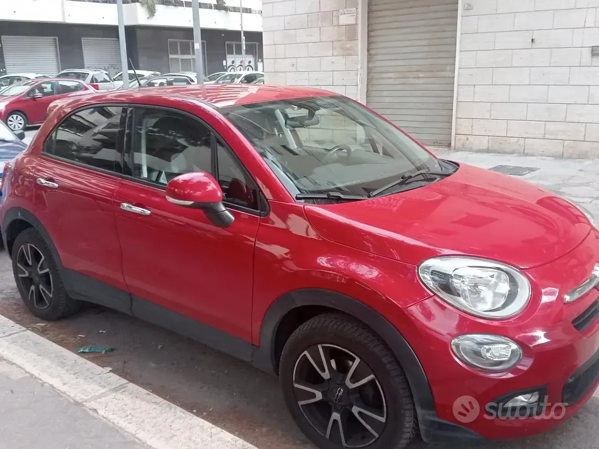 Usata Fiat 500X 120 CV (88 kW) 2016 Rosso SUV