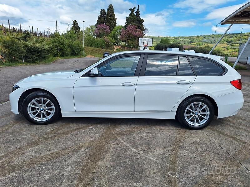 Usata BMW 316 116 CV (85 kW) 2015 Bianco Berlina