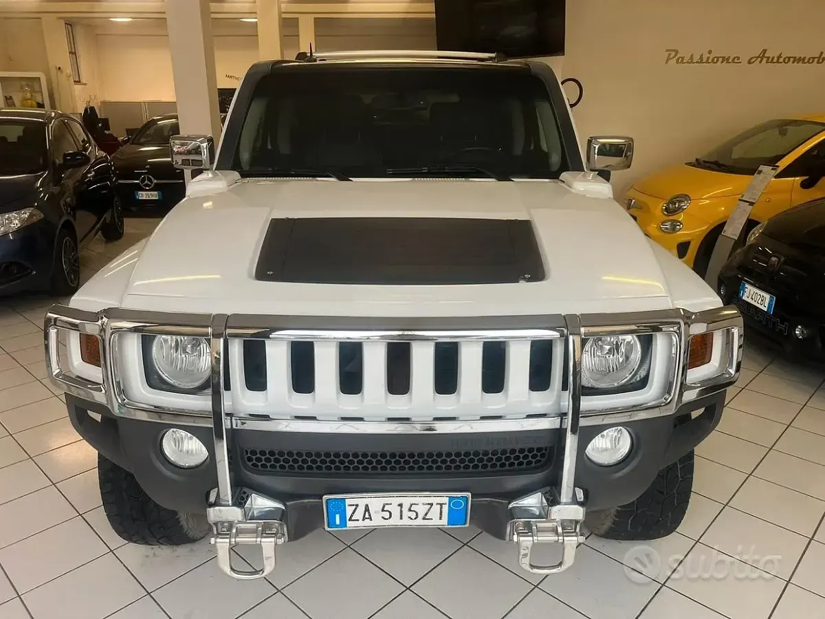 Usata Hummer H3 245 CV (180 kW) 2008 Bianco SUV