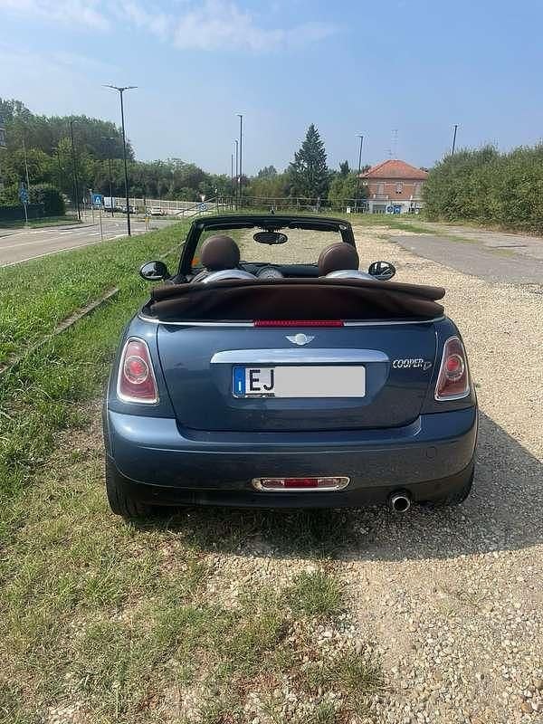 Usata Mini Cooper D Cabriolet 111 CV (81 kW) 2011 Blu/azzurro Cabrio