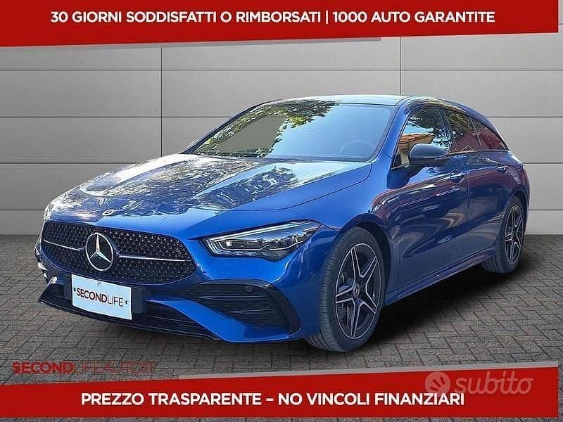 Usata Mercedes CLA200 Shooting Brake Advanced Plus 150 CV (110 kW) 2025 Blu Station wagon