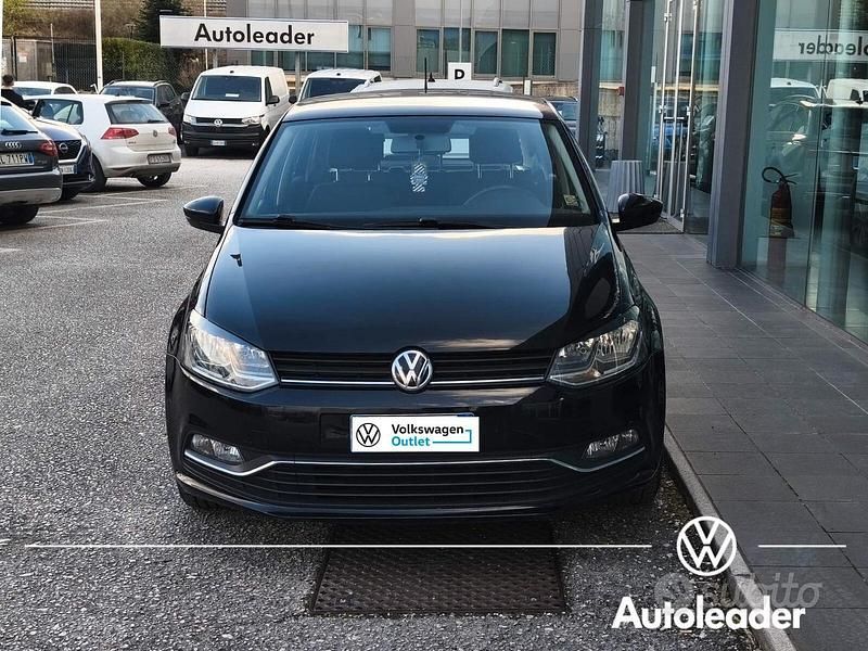 Usata VW Polo Comfortline 75 CV (55 kW) 2015 Nero Berlina