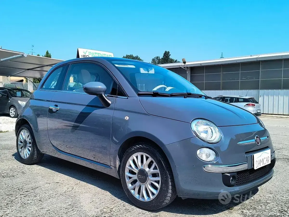 Usata Fiat 500 Lounge 69 CV (50 kW) 2014 Grigio Berlina