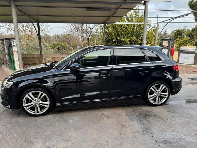Usata Audi A3 S-Line 116 CV (85 kW) 2019 Nero Berlina