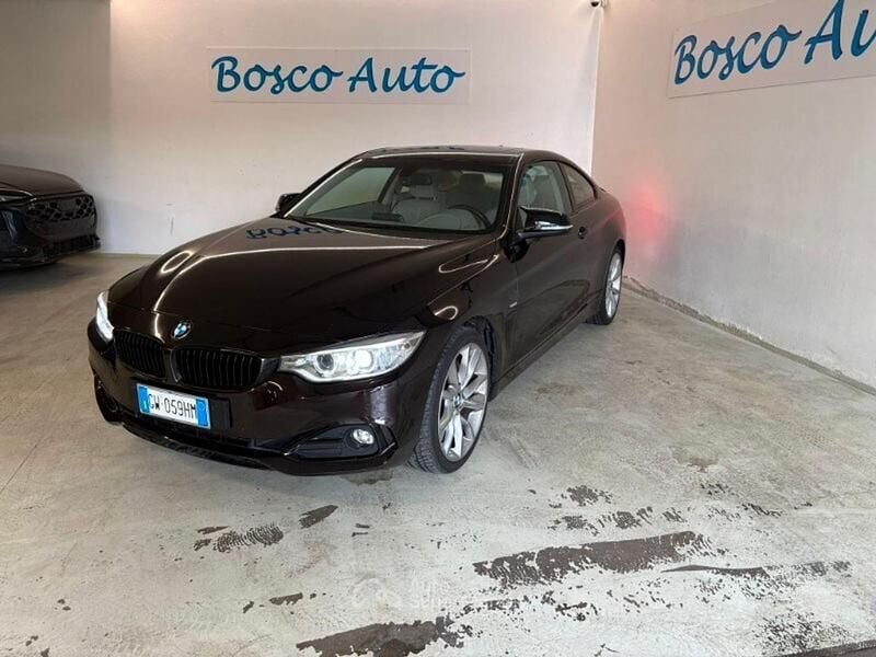 Usata BMW 435 Comfort Edition 306 CV (225 kW) 2014 Marrone Coupé