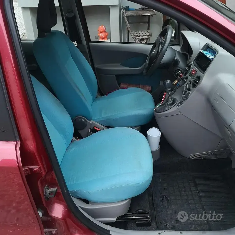 Usata Fiat Panda Dynamic 60 CV (44 kW) 2004 Rosso Utilitaria