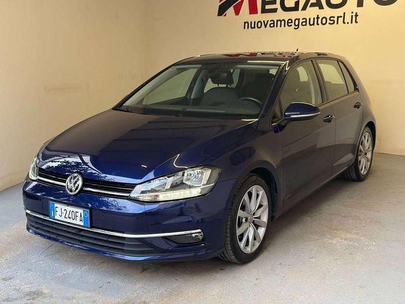 Usata VW Golf VII Executive 125 CV (91 kW) 2017 Blu Berlina