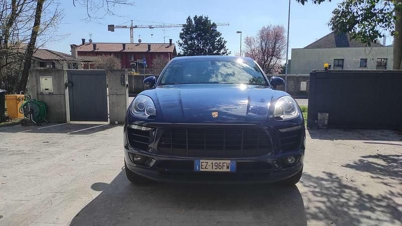 Usata Porsche Macan 250 CV (183 kW) 2015 Blu/azzurro SUV