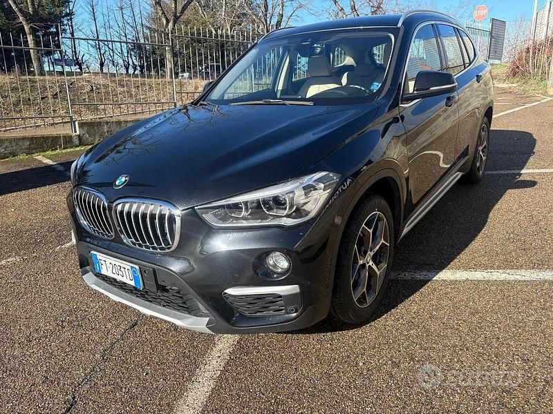 Usata BMW X1 xLine 150 CV (110 kW) 2018 Nero SUV