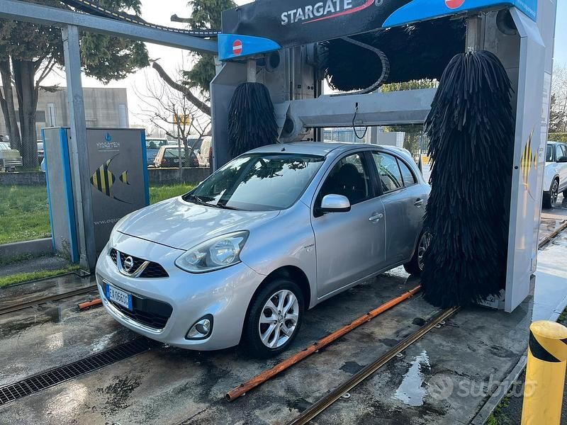 Usata Nissan Micra 80 CV (58 kW) 2015 Grigio Utilitaria