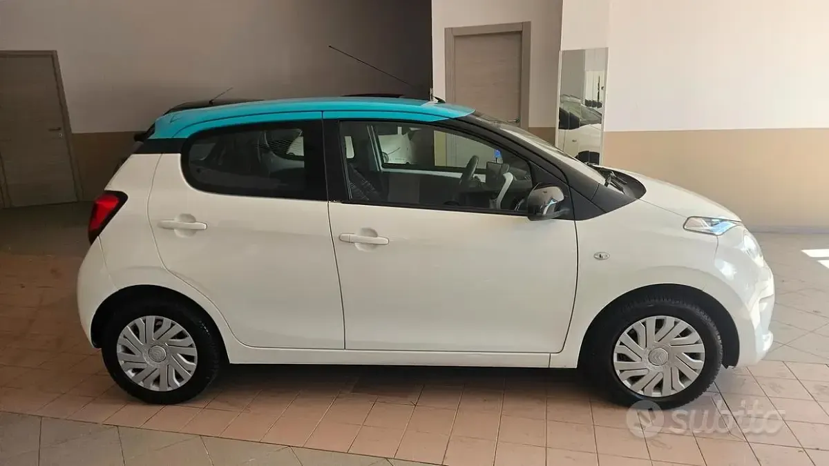 Usata Citroën C1 Shine 69 CV (50 kW) 2016 Bianco Utilitaria