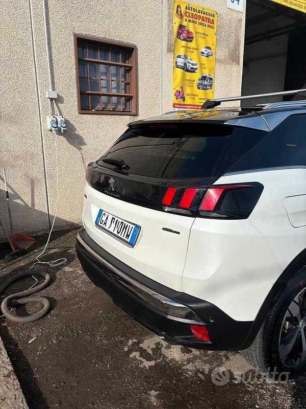 Usata Peugeot 3008 GT-line 131 CV (96 kW) 2020 Bianco SUV