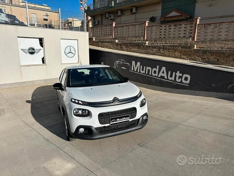Usata Citroën C3 PureTech 82 CV (60 kW) 2017 Bianco Berlina