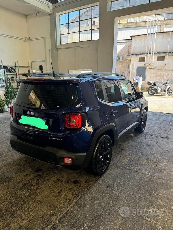 Usata Jeep Renegade 120 CV (88 kW) 2019 Blu SUV