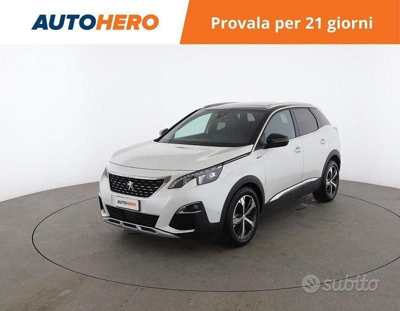 Usata Peugeot 3008 GT-line 165 CV (121 kW) 2018 Bianco SUV