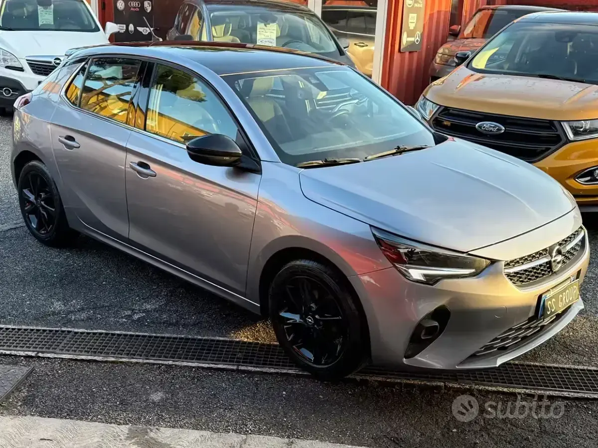 Usata Opel Corsa Elegance 75 CV (55 kW) 2021 Grigio Utilitaria