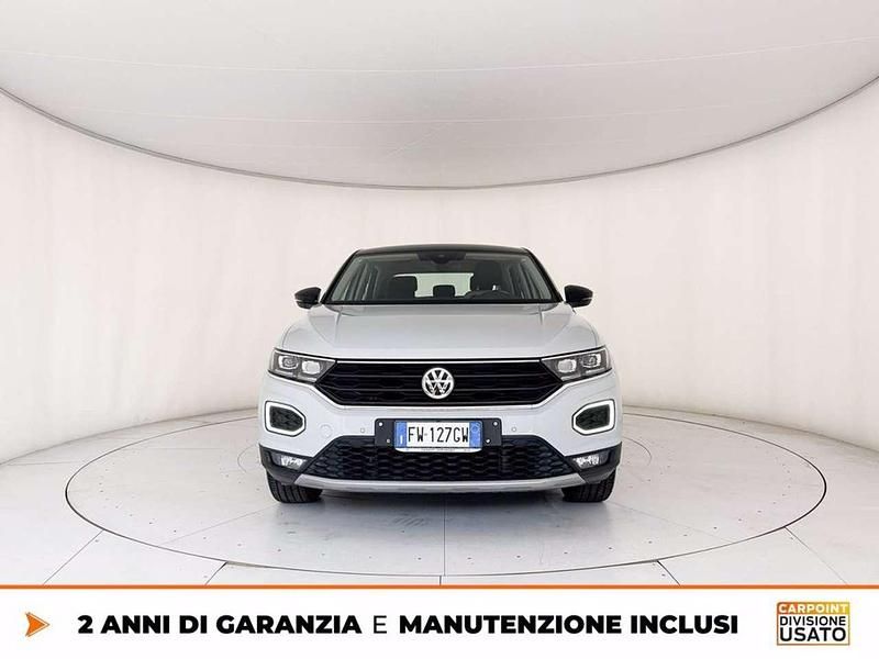 Usata VW T-Roc Advance 116 CV (85 kW) 2019 Bianco SUV