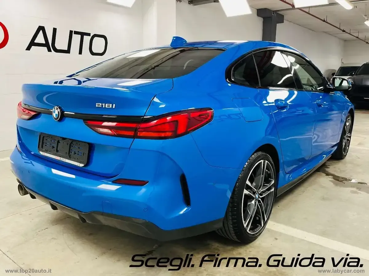 Usata BMW 218 Gran Coupé M Sport 136 CV (100 kW) 2022 Blu/azzurro Coupé